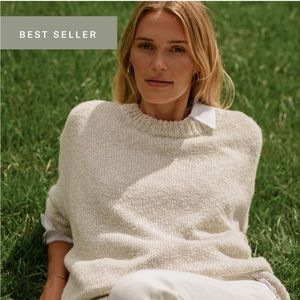 Jenni Kayne Cruise Cocoon Crewneck Sweater